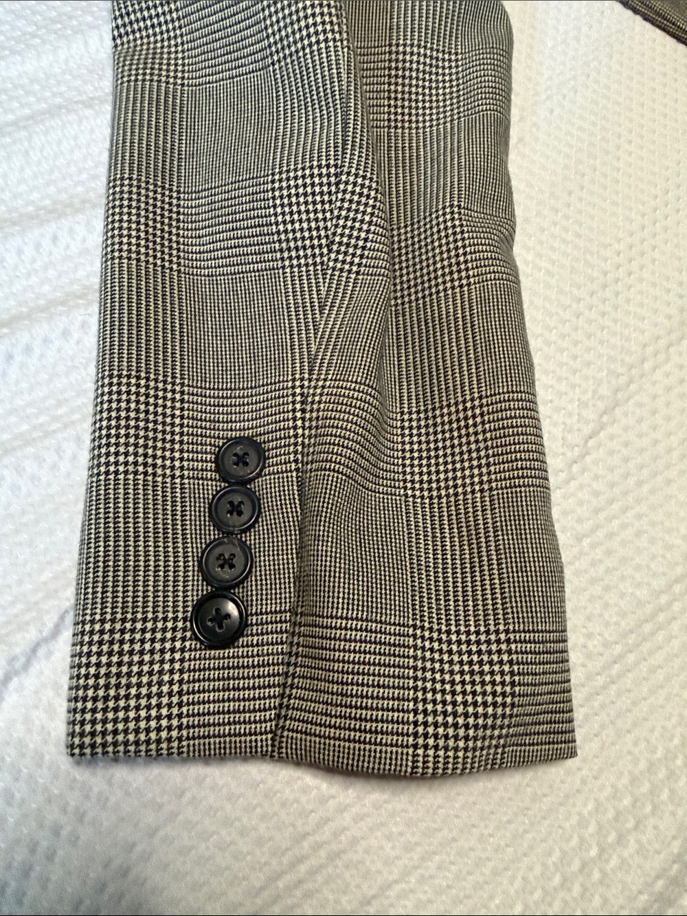 Lauren Ralph Lauren Brown Plaid Button-Up Jacket - Picture 5 of 5